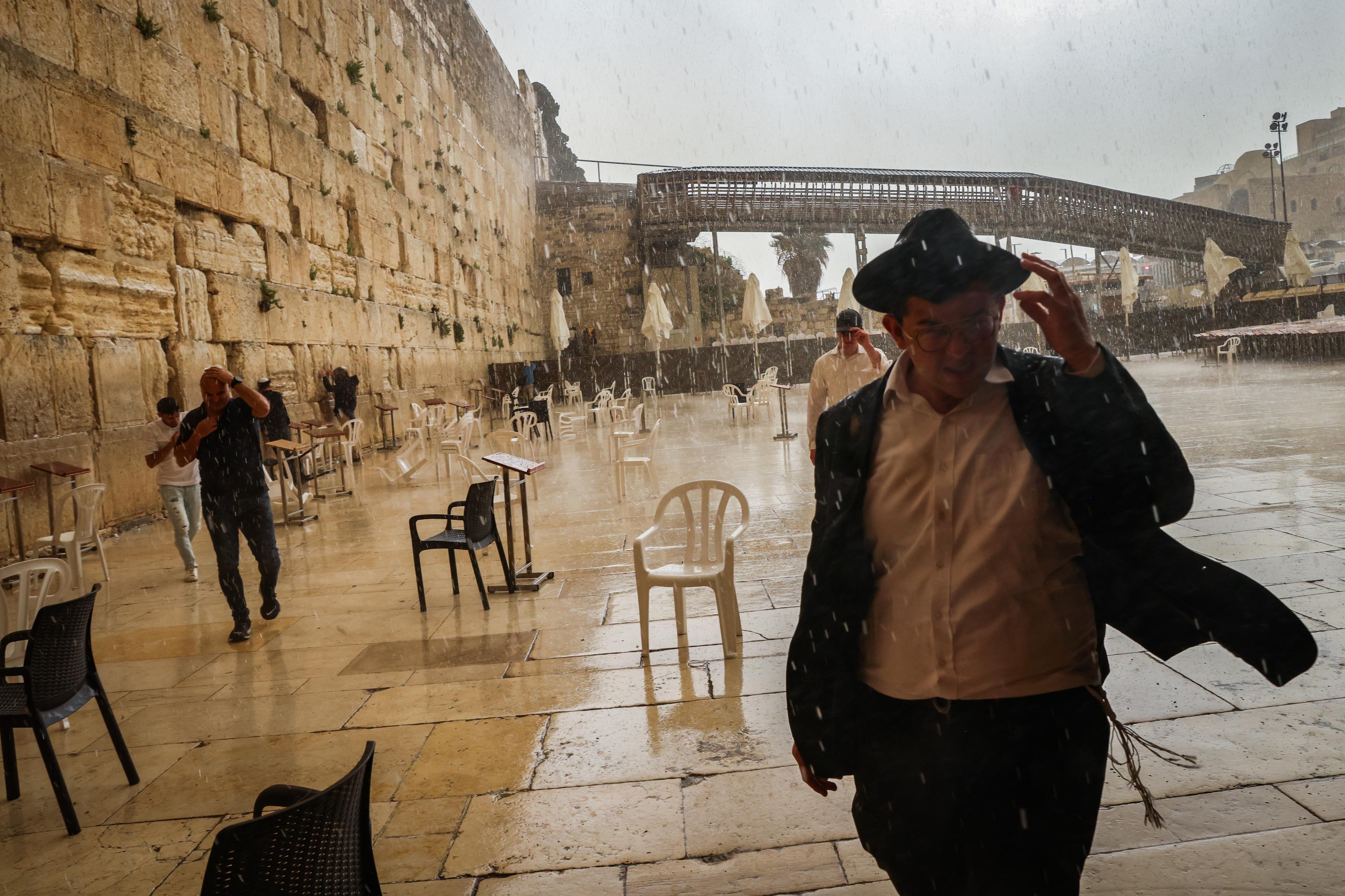 Rain in Israel