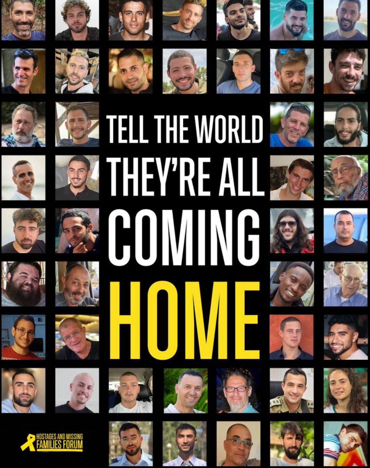 Tell the world they are all coming home