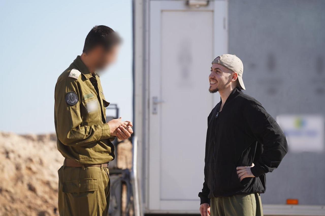 Freed hostage Eitan Mor
