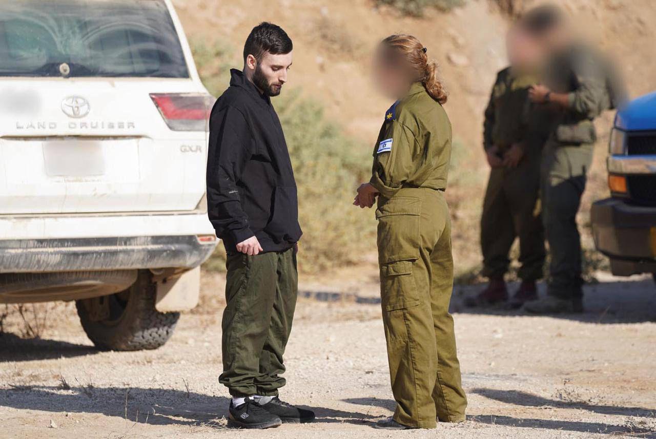 Freed hostage IDF soldier Matan Angrest