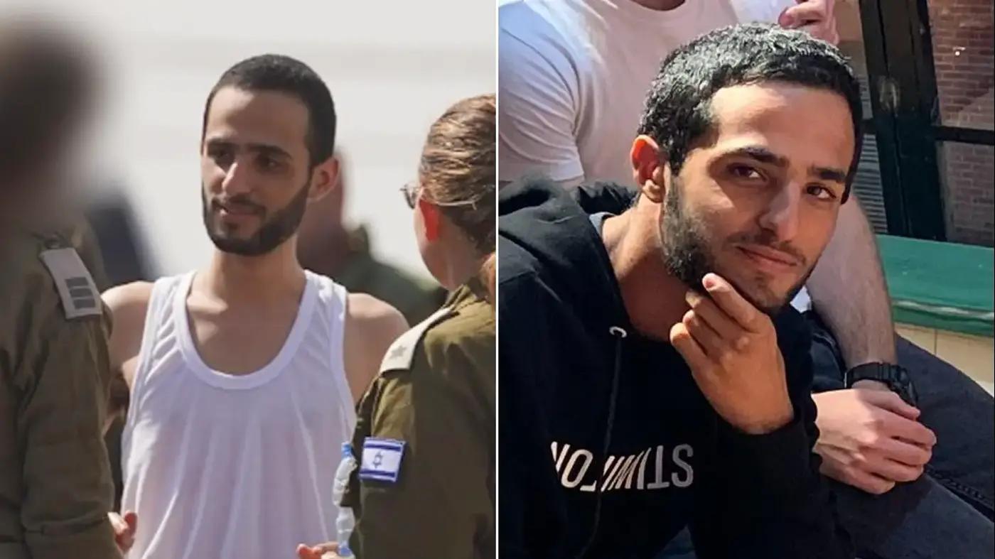Hostage Nimrod Cohen before and after Hamas captivity