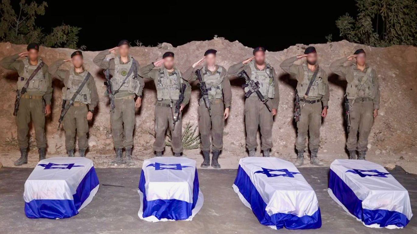 IDF salutes fallen hostages