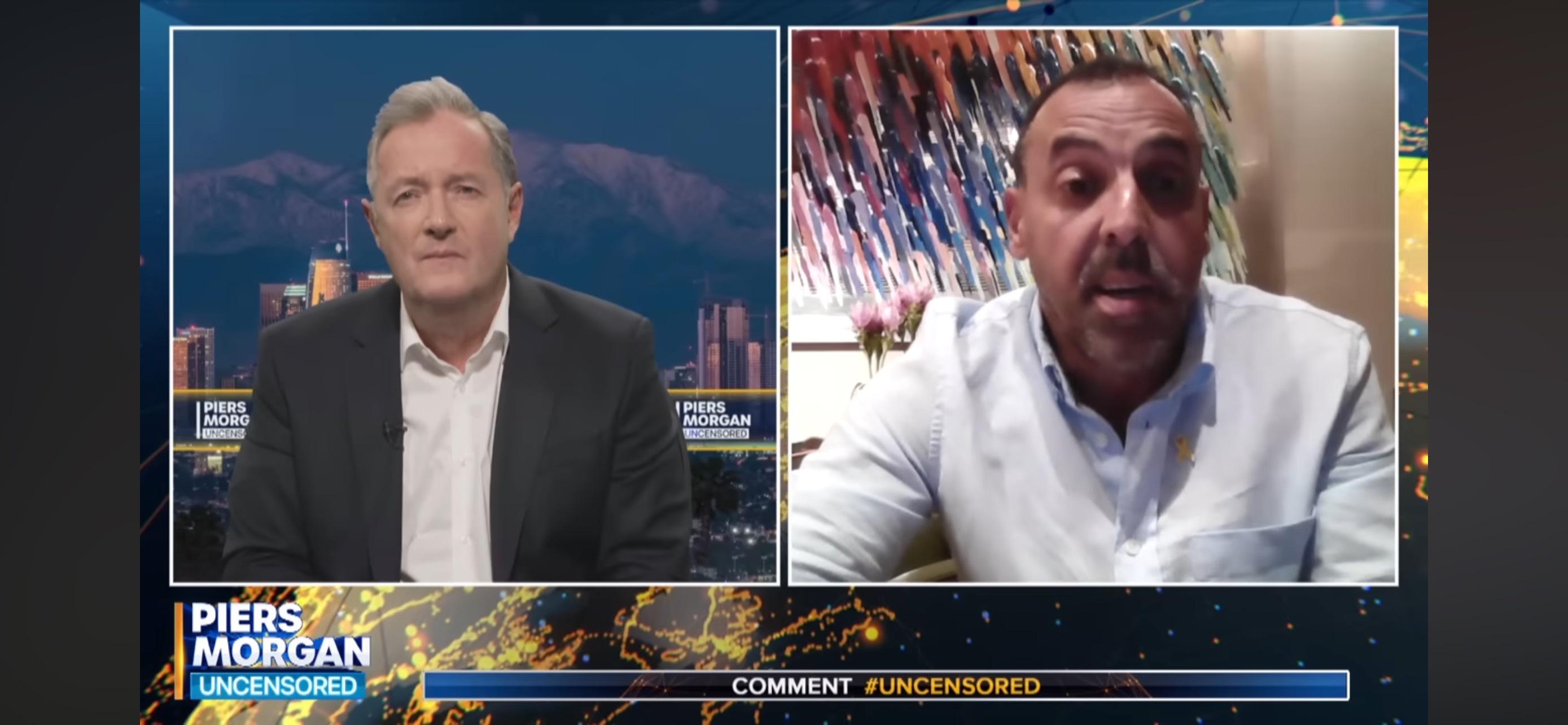 "Extraordinary Man": Piers Morgan Visibly Moved by Hostage Eli Sharabi's Survival Story | WATCH