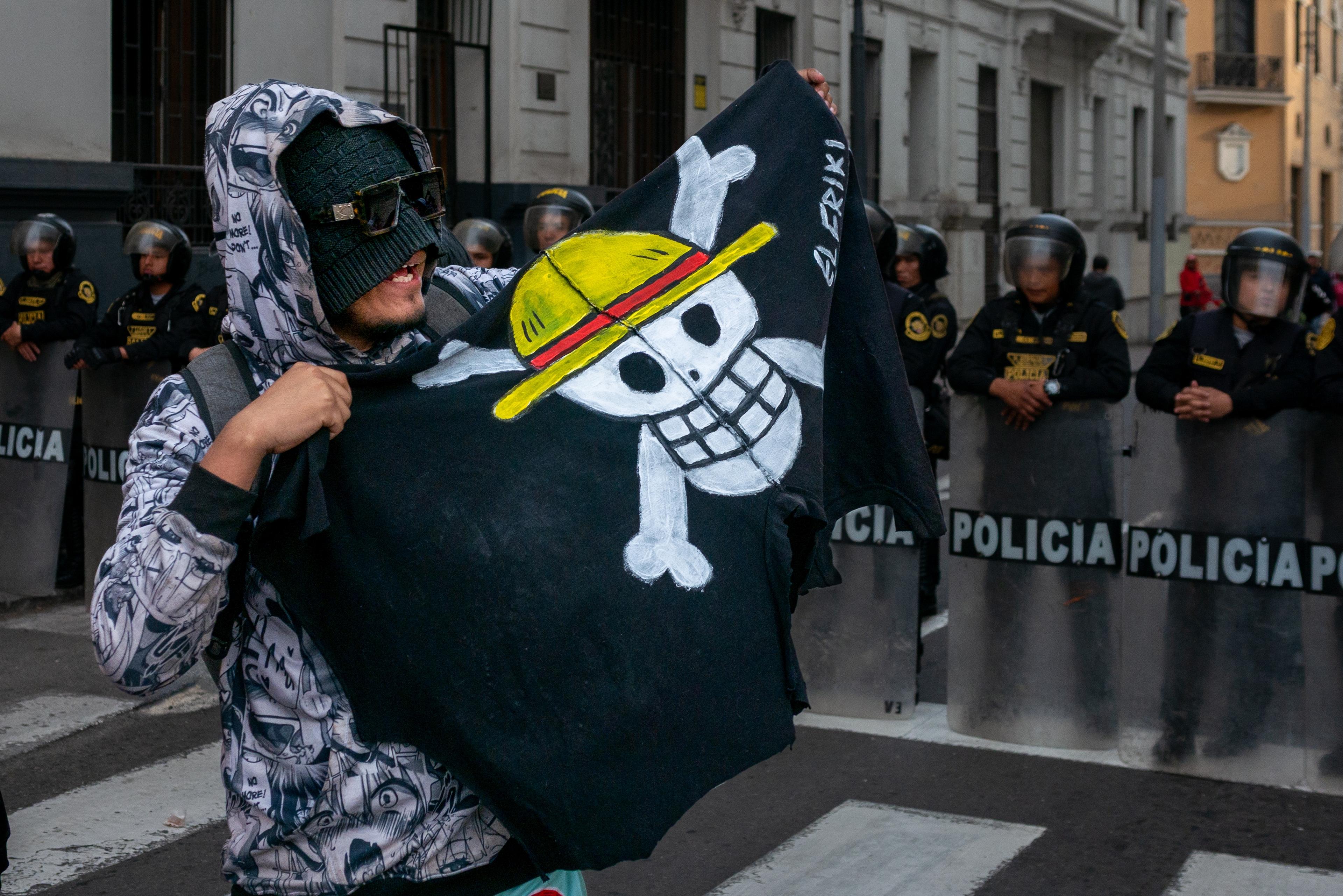 Gen Z protests in Lima, Peru, against the government and Congress, September 27, 2025.