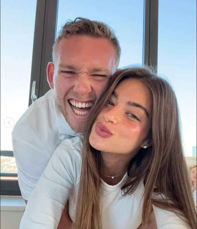 Noa Kirel and Daniel Peretz