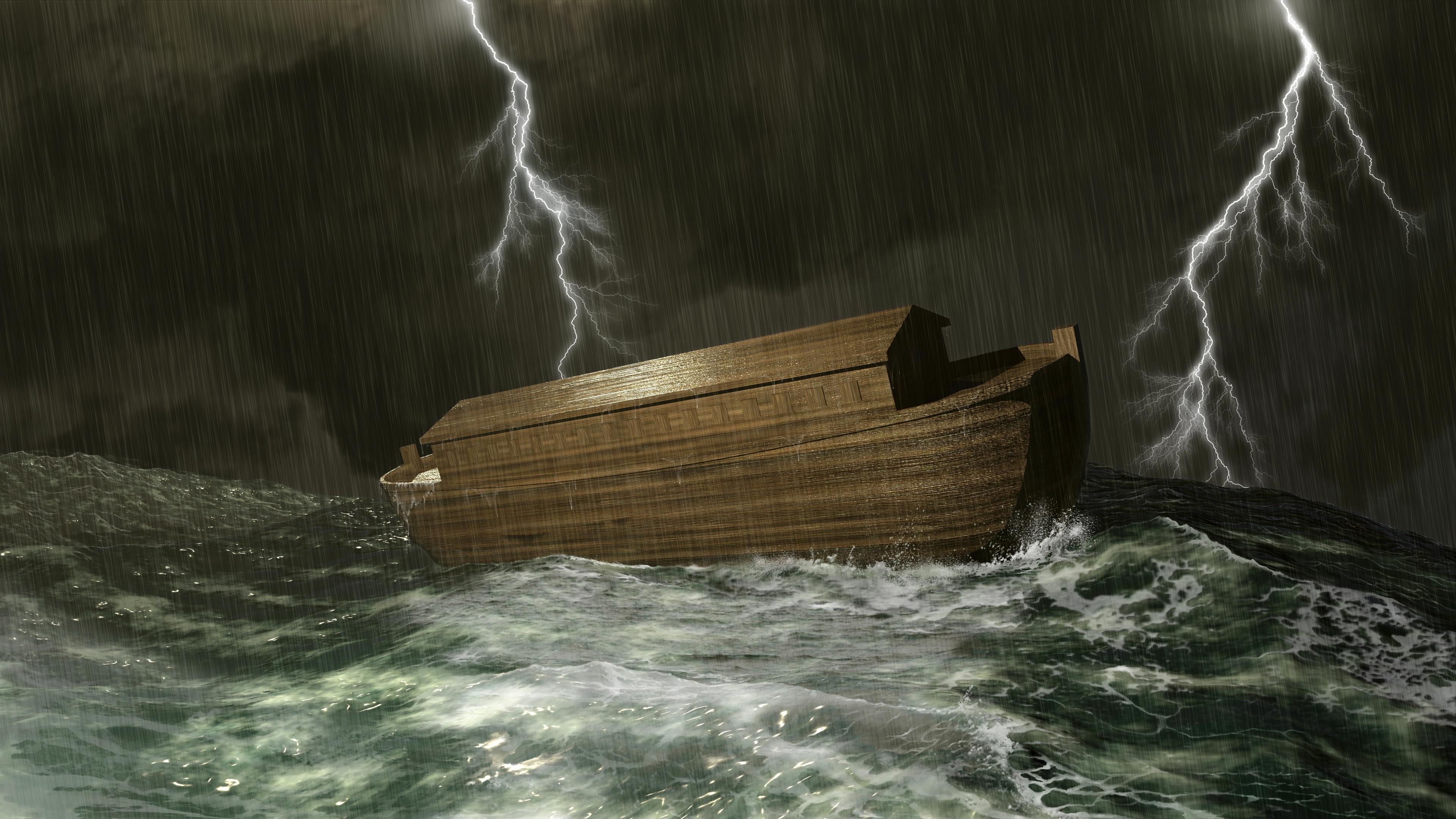 3d illustration of Noah's Ark