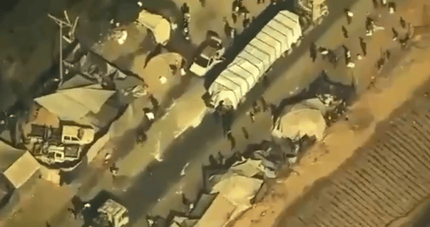 Hamas Operatives Seize Humanitarian Aid Truck in Khan Yunis | WATCH