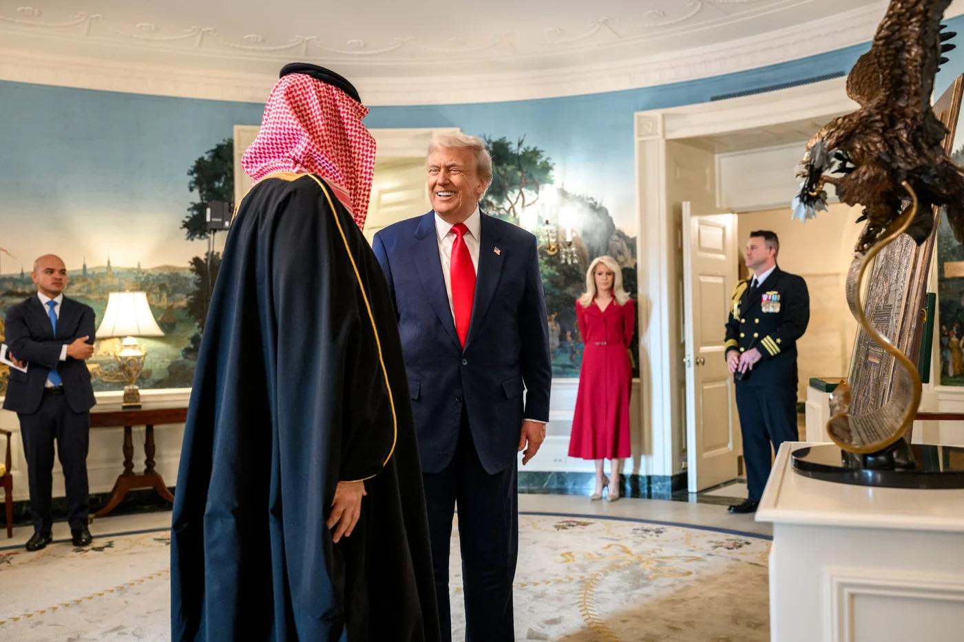 Trump meets Bin Salman