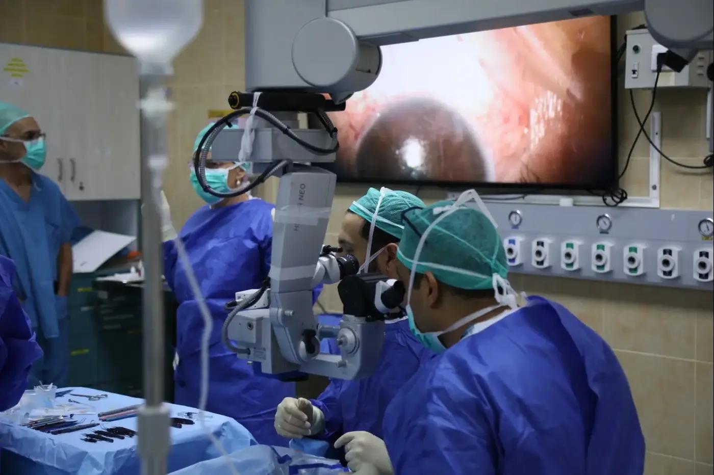 Eye surgery in Rambam