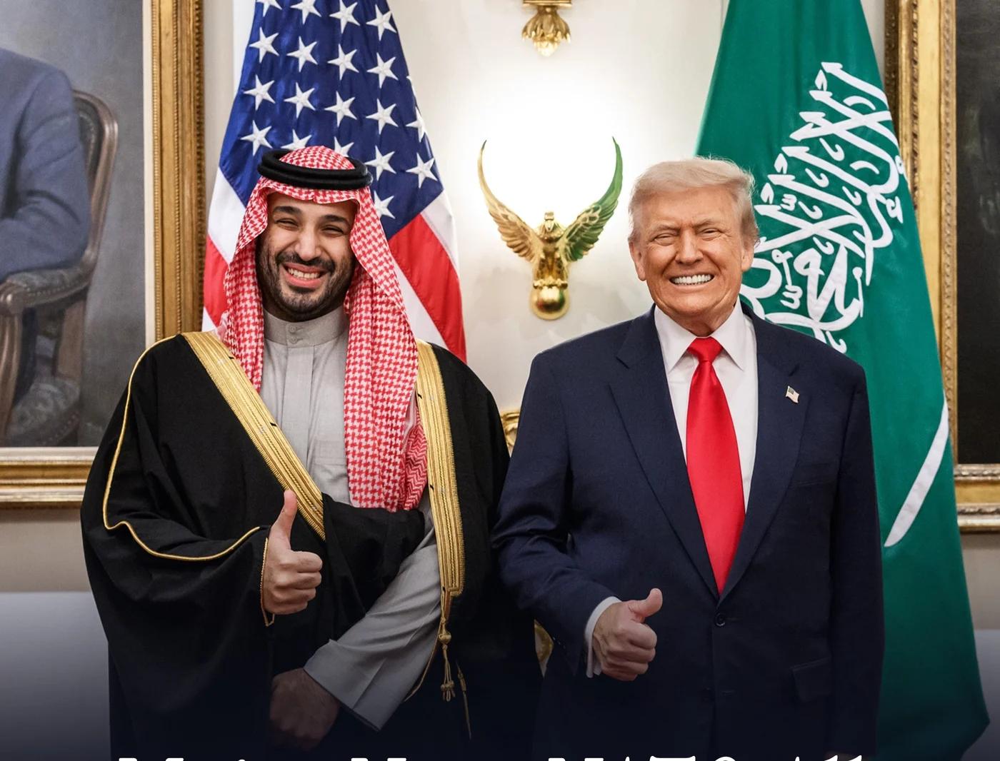Trump and Bin Salman