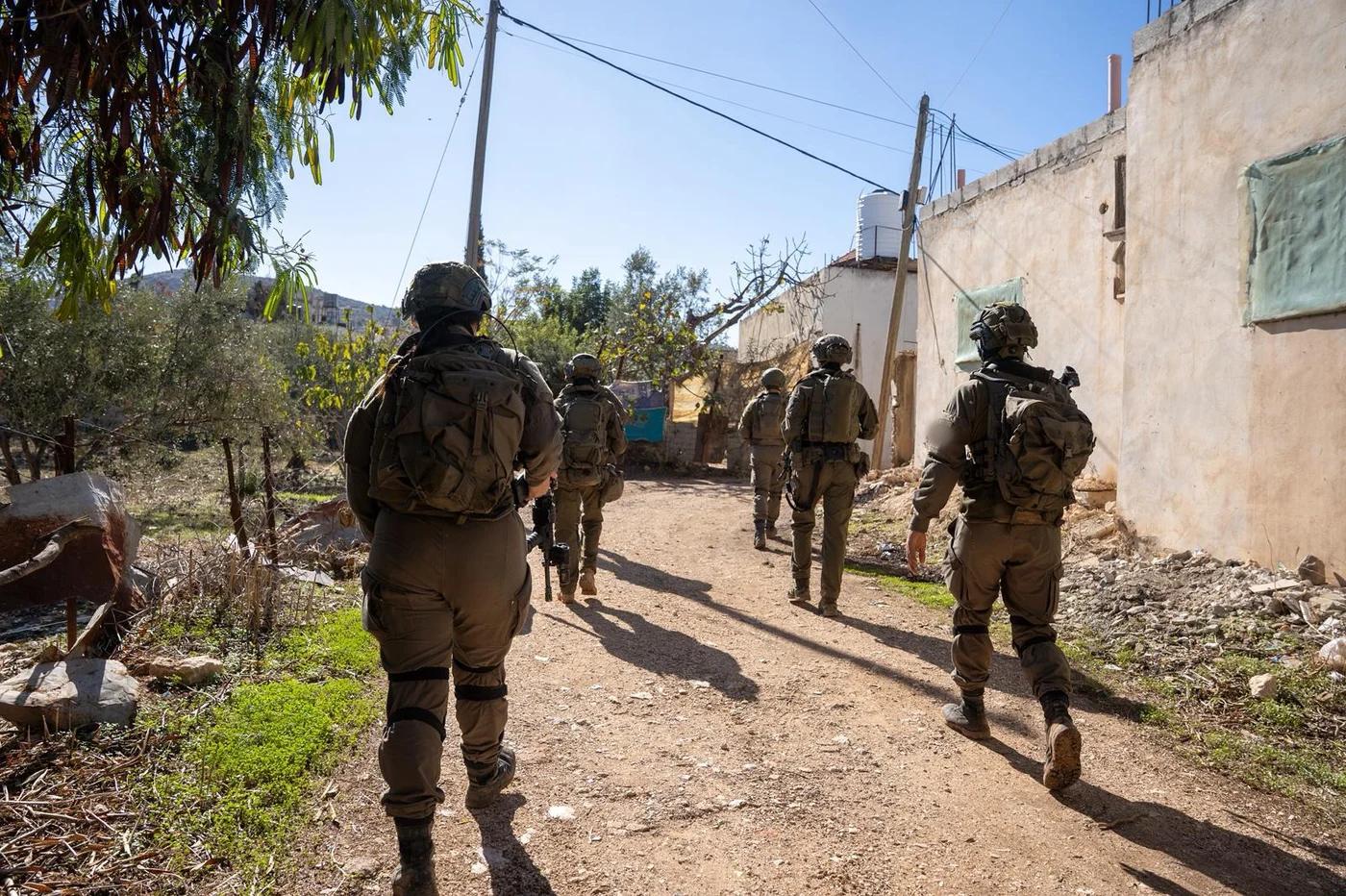 IDF operating in Samaria