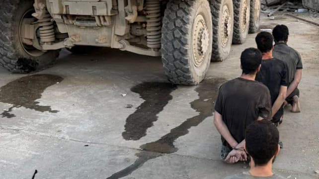 Hamas terrorists caught in Gaza, November 2025