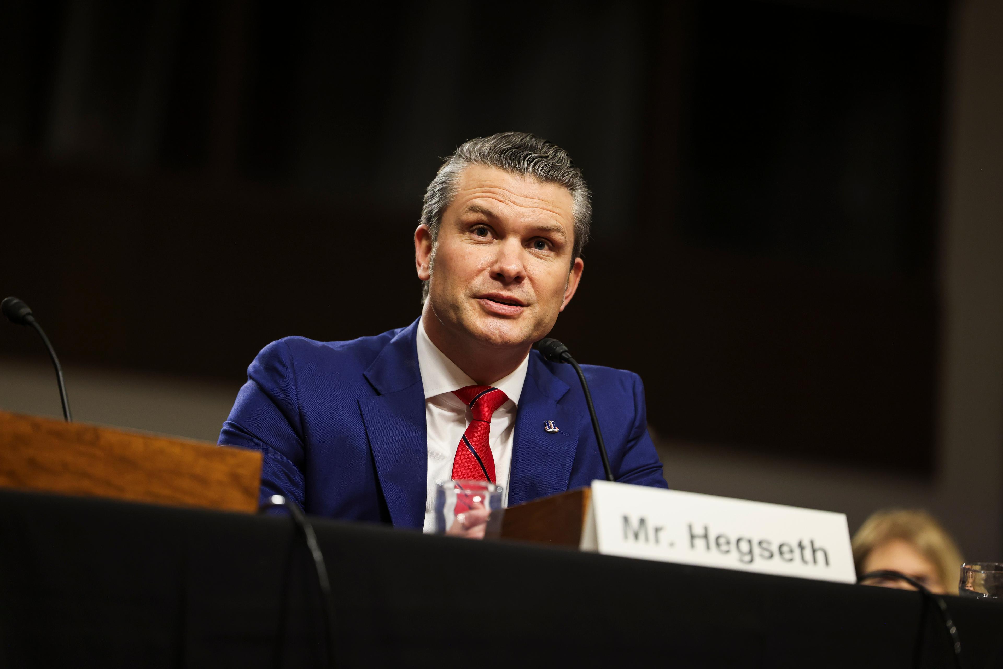Pete Hegseth, October 2025