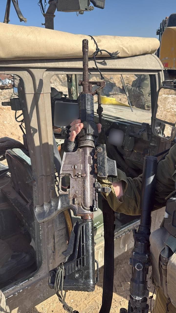 IDF Recovers Assault Rifle of Fallen October 7 Hero Capt. Daniel Perez