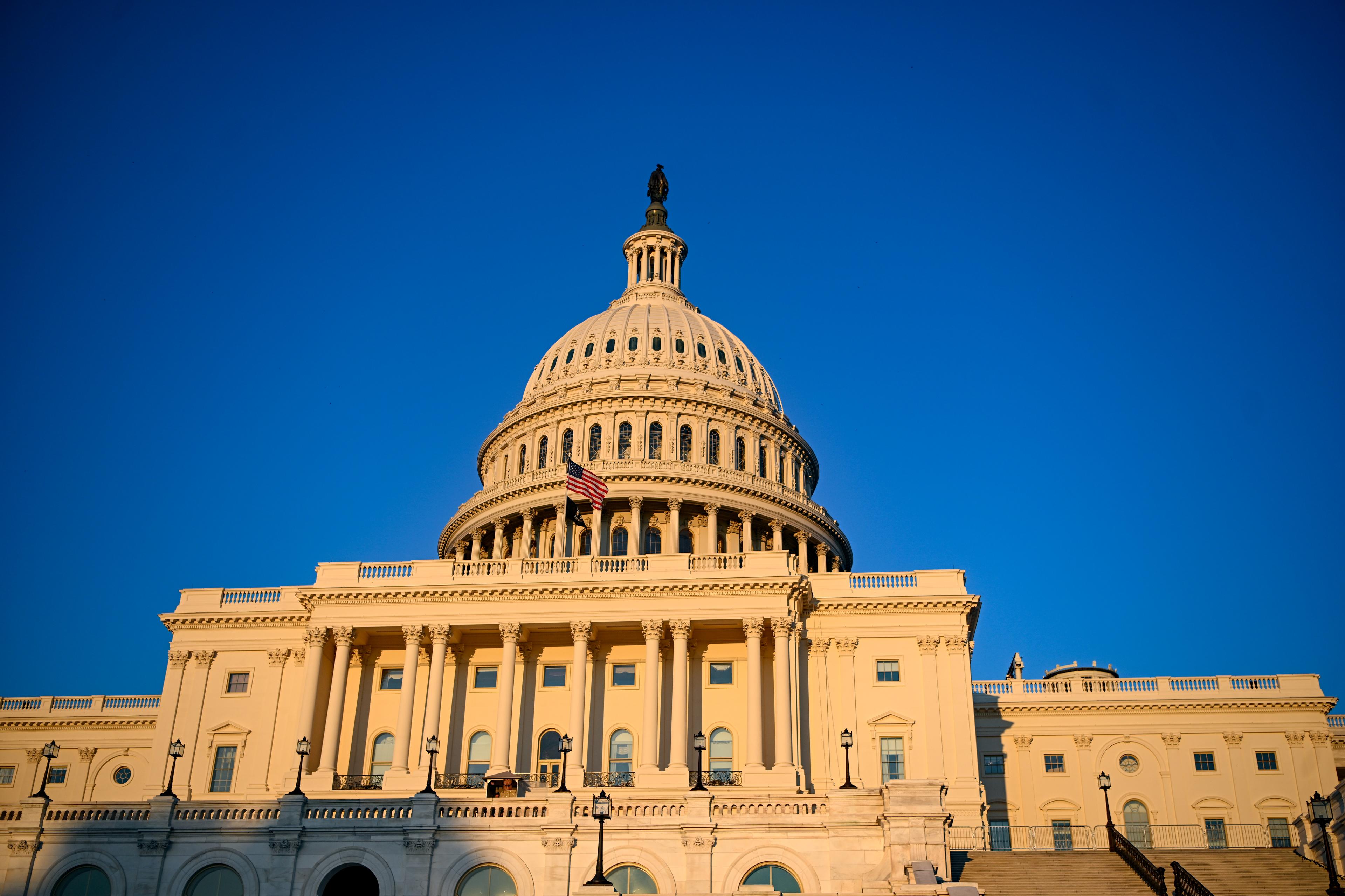 View of the United States Capitol building in Washington, D.C., August 25, 2025. 