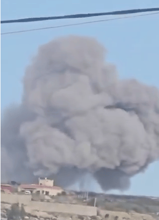 Israeli Airstrikes Target Hezbollah Positions in Southern Lebanon | WATCH