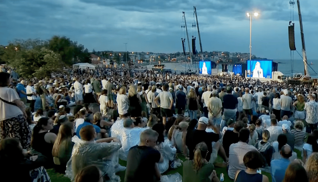 Memorial event at Bondi Beach, 22 December, 2025