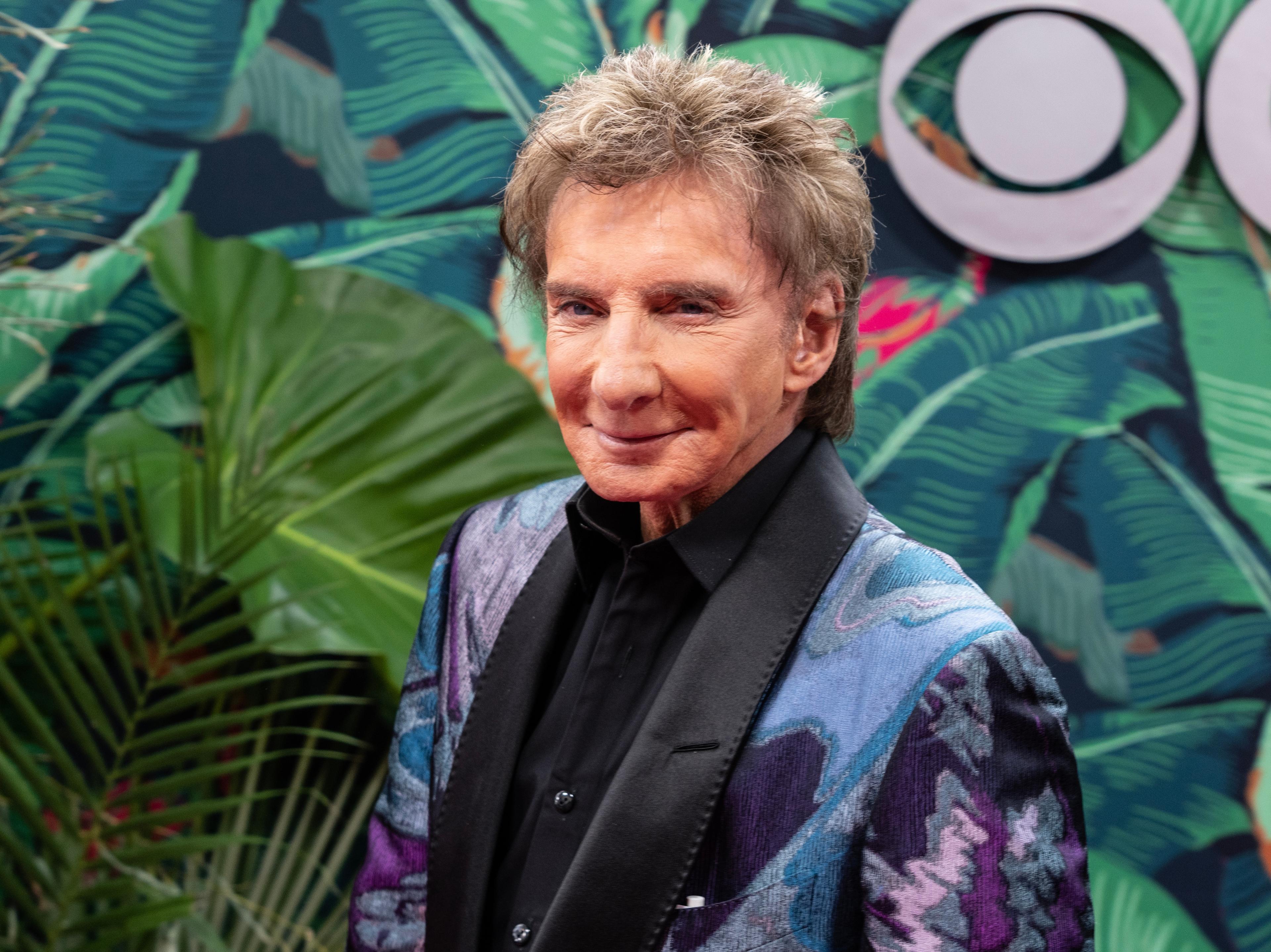 Barry Manilow attends 76th Annual Tony Awards at United Palace Theatre in New York on June 11, 2023