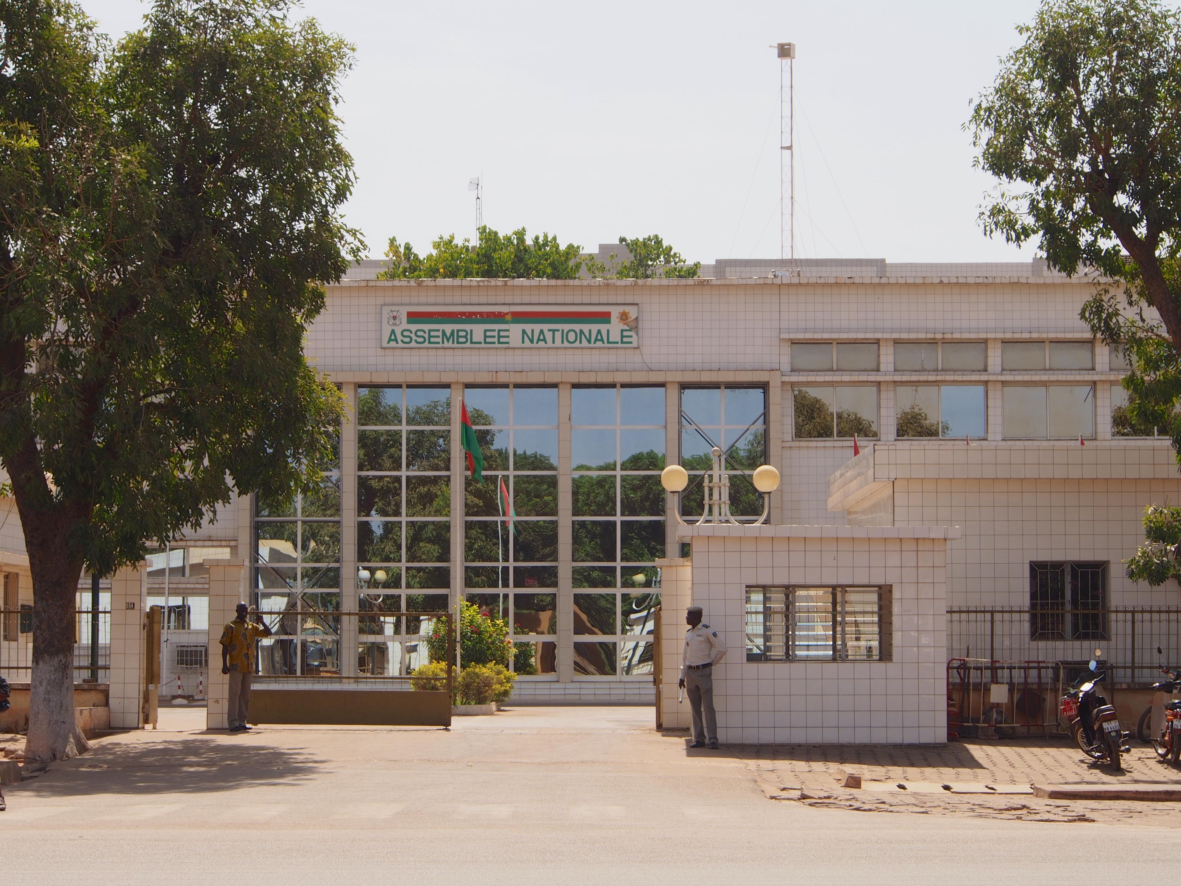 The National Assembly of Burkina Faso.