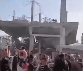 Anti-Hamas protests in Gaza.