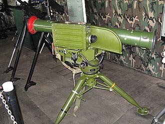 Chinese HJ-8L anti-tank rocket.