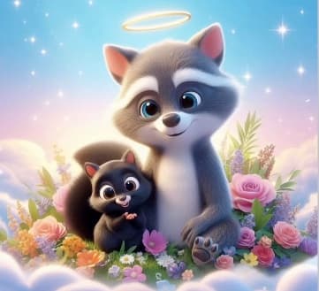 Peanut the Squirrel and Fred, gone too soon