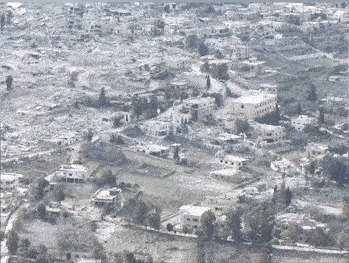 Blowing up Hezbollah infrastructure.