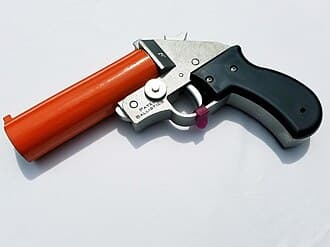Flare Gun. Illustration.