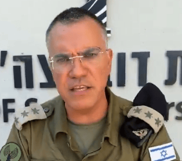 IDF Spokesperson Avichai Adraee.