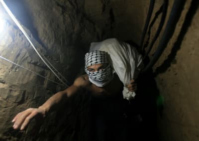 Hamas terror tunnel