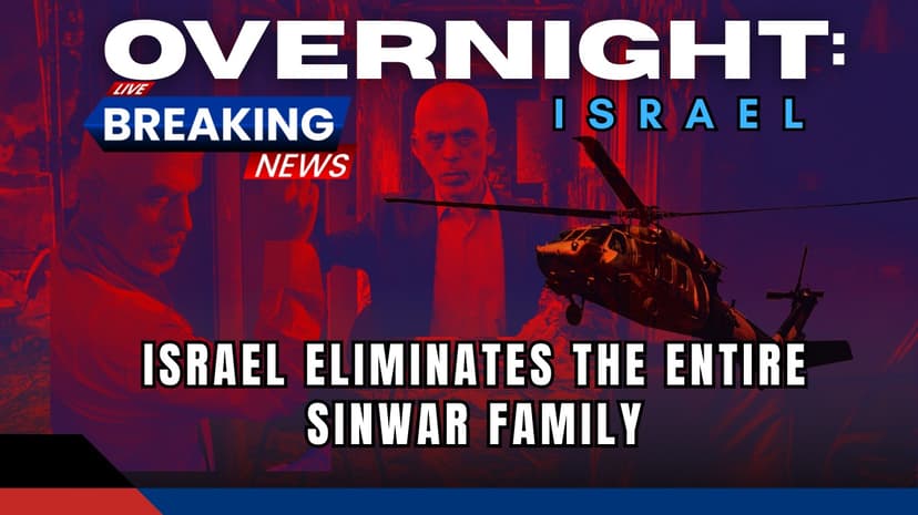 OVERNIGHT ISRAEL: Hamas Leadership Decimated - What It Means for Israel, Border Security, and Global Stability OVERNIGHT ISRAEL: Hamas Leadership Decimated - What It Means for Israel, Border Security, and Global Stability