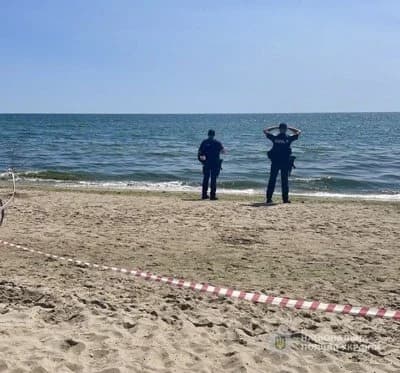 Scene of the incident in Ukraine